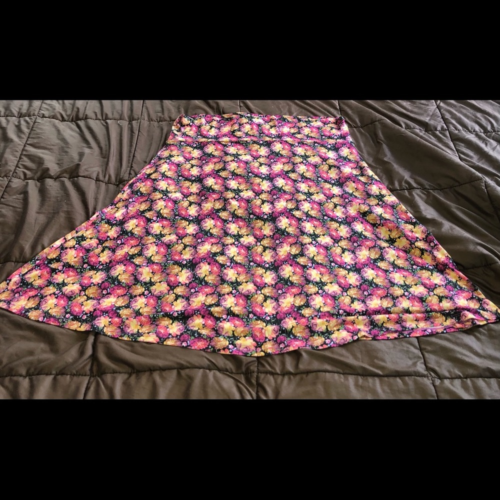 Lularoe 3xl Azure, EC, Pink, orange, yellow, black